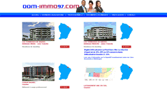 Desktop Screenshot of dom-immo97.com